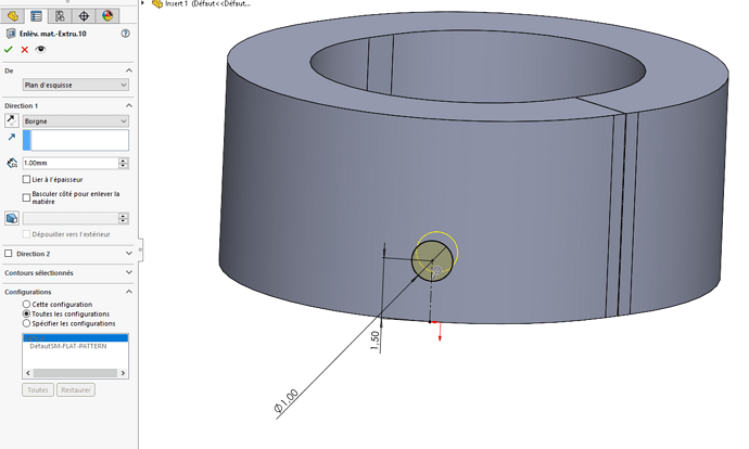 3 - Extrusiondiam1prof1